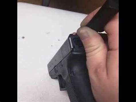 Glock Trigger Firing Pin Safety Check Youtube