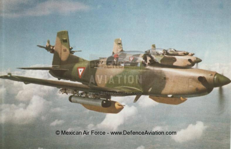 History Of The Mexican Air Force 1945 2012 Defence Aviation