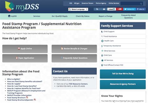 How To Apply For Food Stamps In Mo Online Swohto