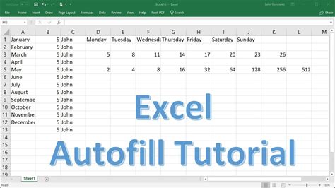 Auto Populate Date In Excel