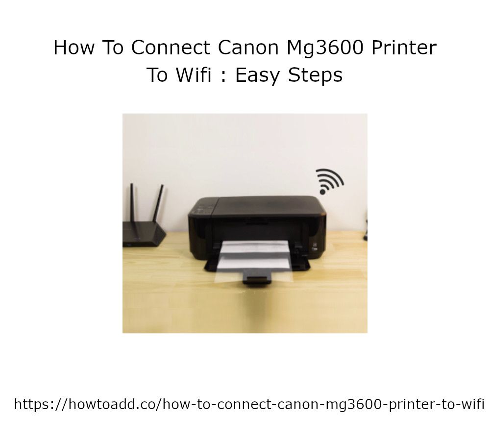 How To Connect Canon Printer To Wifi Ultimate Guide