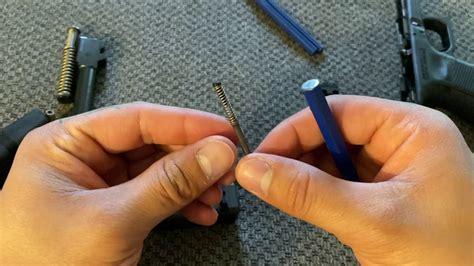 How To Disassemble And Reassemble Glock19 Gen 4 Firing Pin Youtube