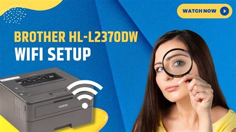 How To Do Brother Hl L2370dw Wi Fi Setup Printer Tales Youtube