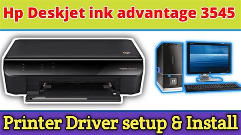 How To Download And Install Hp Deskjet Ink Advantage 3545 Printer Usb