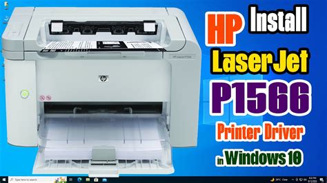 How To Download Install Hp Laserjet P1566 Printer Driver In Windows 7