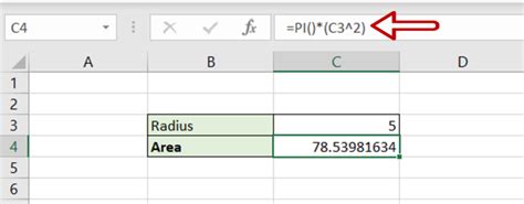 How To Enter Pi In Excel Spreadcheaters