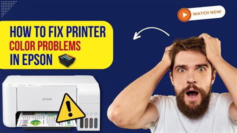 How To Fix Printer Color Problems Epson Printer Tales Youtube