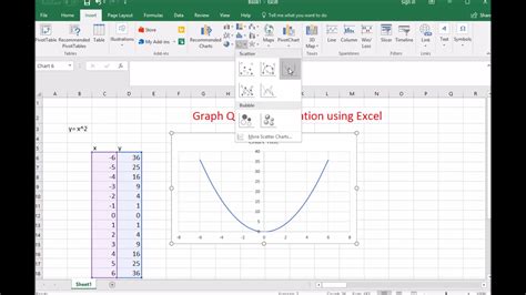 Graph Equations On Excel