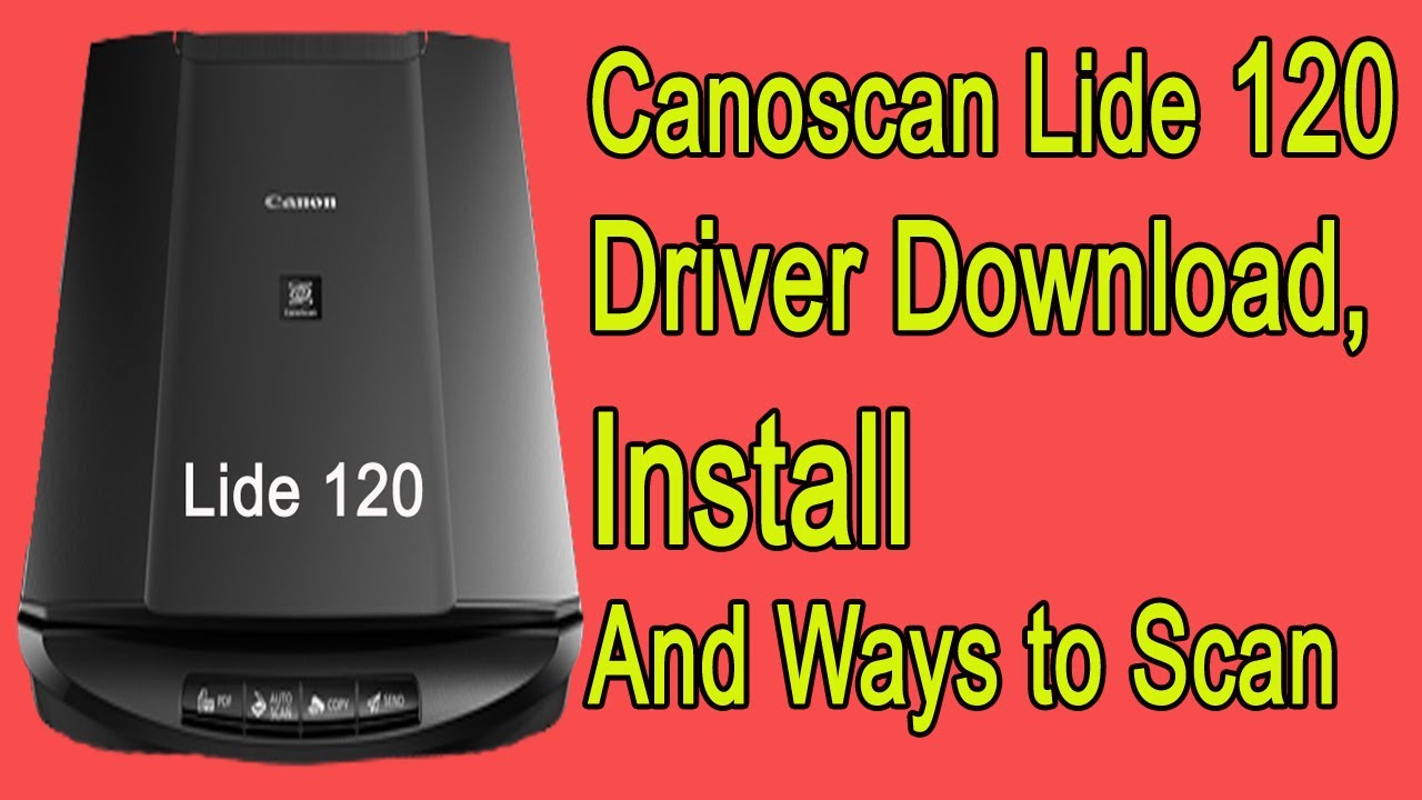 How To Install Canon Scan Lide 100 Driver In Windows 11 Youtube