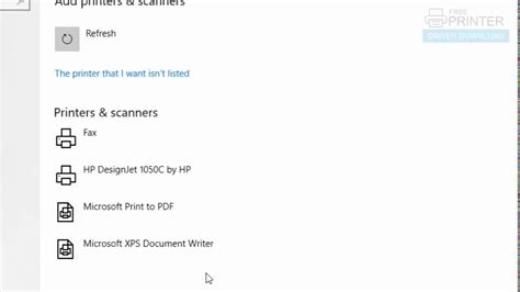 How To Install Hp Designjet 1050C Printer Driver Manually On Windows 10