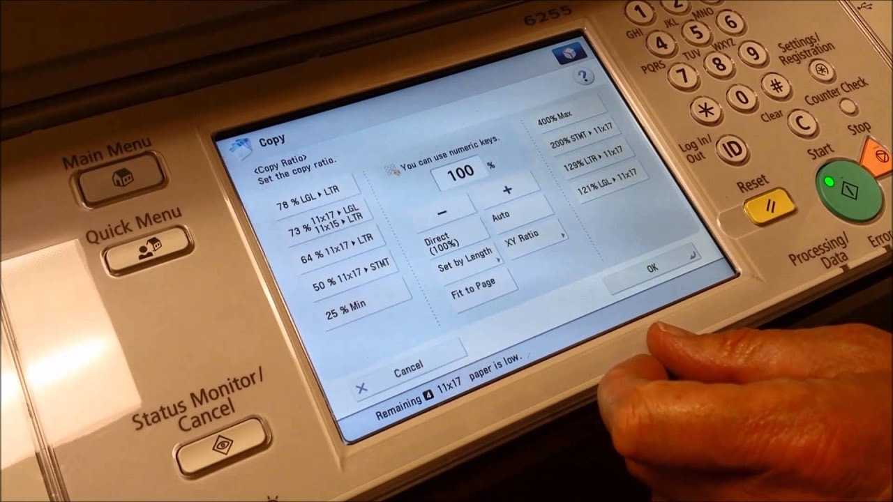 How To Set Up Fax Forwarding On Your Canon Copier Youtube