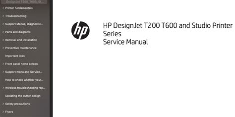 Hp Designjet T200 T600 Drivers Download