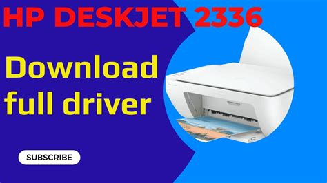 Hp Deskjet 2336 How To Download Full Software And Drivers Youtube