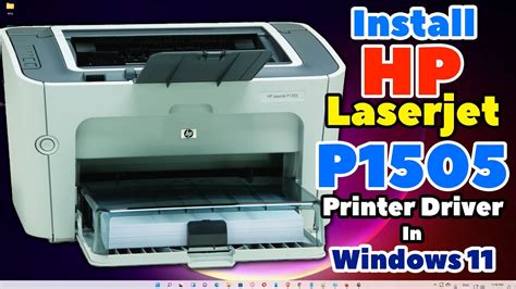 Hp Laserjet P1505 Driver Download For Windows And Mac