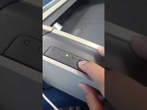 Hp Laserjet P1505n Printer Network Setting Reset Youtube