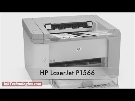 Hp Laserjet P1566 Instructional Video Youtube