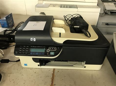 Hp Officejet J4580 All In One Printer Fax Copy