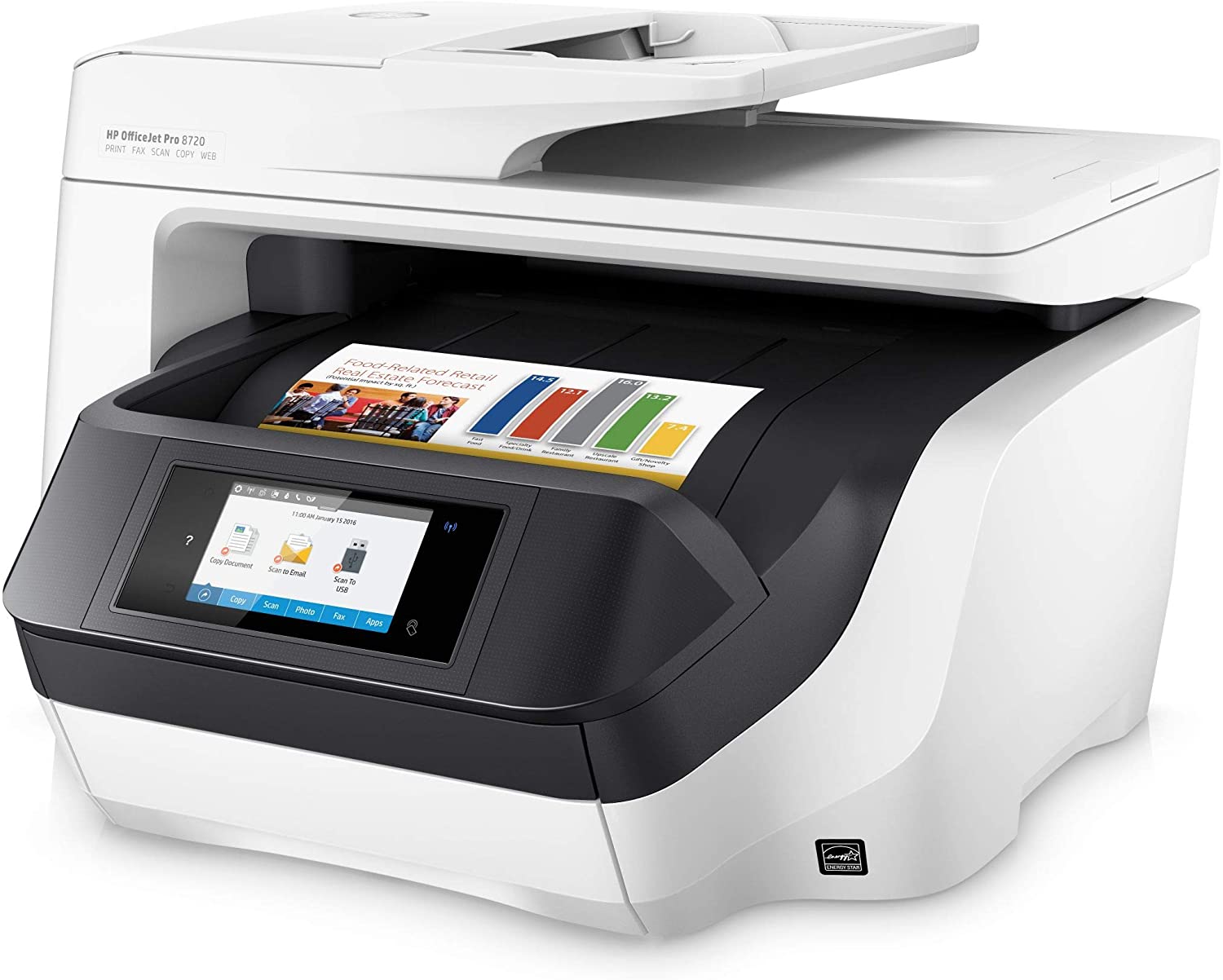 Hp Officejet Pro 8720 Multifunktionsdrucker Wlan Drucker Test 2023