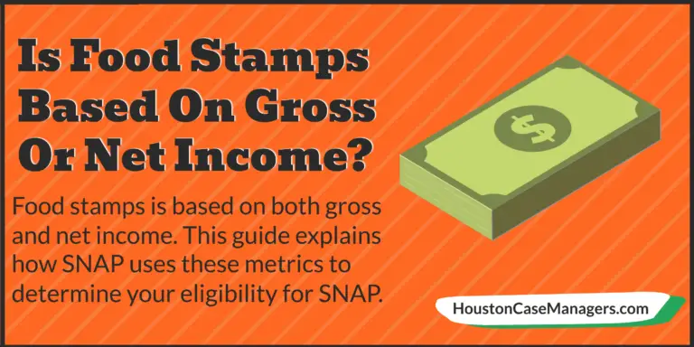 Is Food Stamps Based On Gross Or Net Income