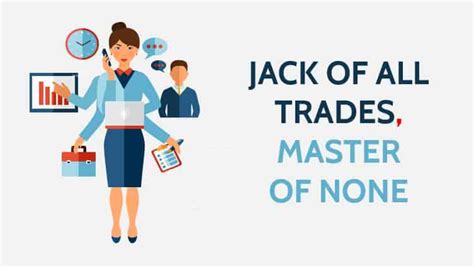 Jack Of All Trades Master Of None Essay A Jack Of All Trades The Importance Of Being Well