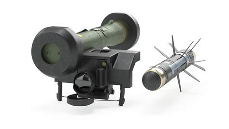 Javelin Fgm 148 Anti Tank Missile 3D Model By 3Dxin