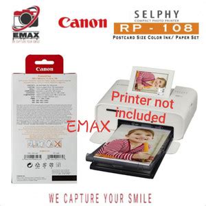 Jual Canon Selphy Rp108 Photo Printer Ink Paper Cp800 Cp820 Cp900 Cp910