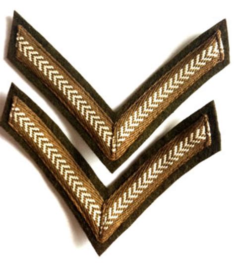 Lance Corporal Stripes 1 Pair