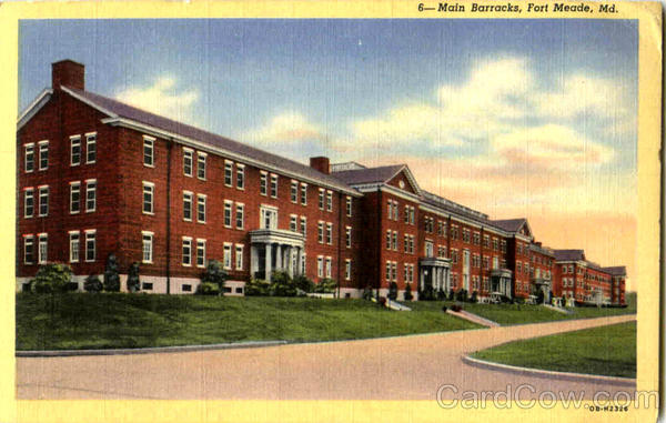 Maine Barracks Fort Meade Md