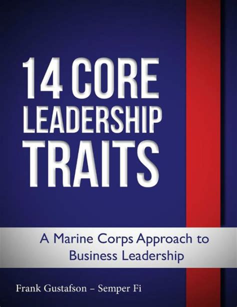 Marine Corps Traits 14 Core Leadership Traits A Marine Corps Approach To Business