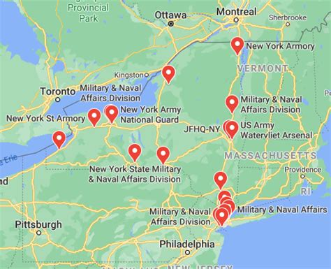 Military Bases In New York A List Of All 23 Bases In Ny