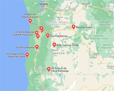 5 Oregon Military Bases