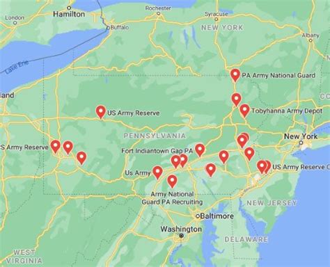 Military Bases In Pennsylvania A List Of All 15 Bases In Pa