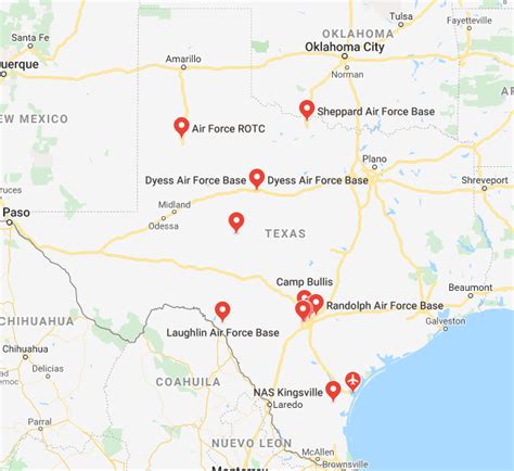 5 Texas Military Bases