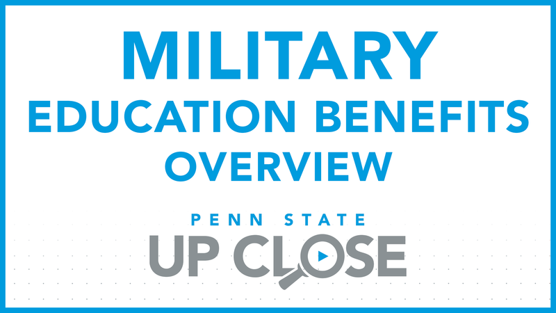 Military Benefits Video 12231 Penn State Beaver