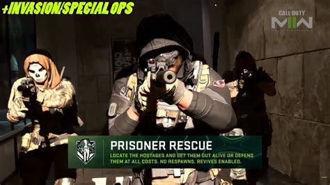 Modern Warfare Ii New Modes Invasion Prisoner Rescue Spec Ops Overview Cod Next Showcase Youtube