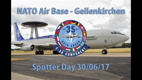 Nato Air Base Geilenkirchen E 3A Component Youtube