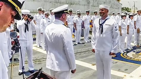 Navy Chief Warrant Officer Commissioning Ceremony Youtube