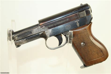 Navy Marked Wwii Nazi German Mauser 1934 Pistol