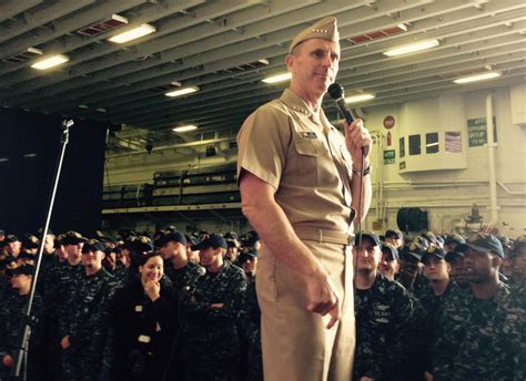 Navy S Top Admiral To Norfolk Sailors Long Deployments Are Unsustainable Daily Press