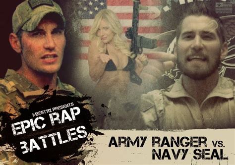 Navy Seal Vs Army Ranger Epic Rap Battle Lyrics