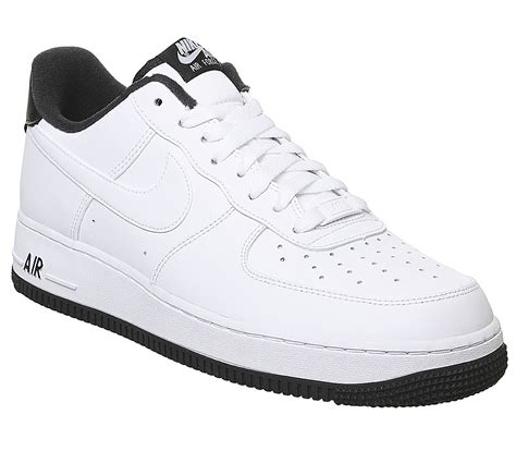 Nike Air Force 1 07 Trainers White Black His Trainers