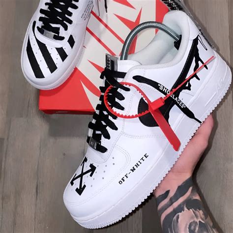 Off White Air Force 1 Custom Daniel Customs