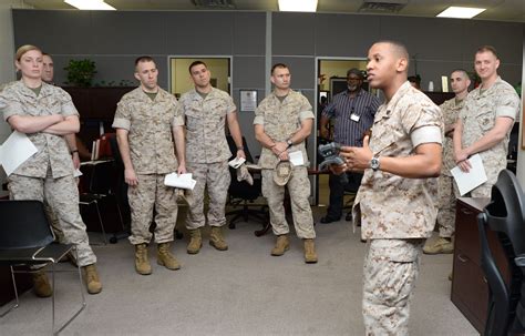 Officers Give Attention During Ews Tour On Base Amp Gt Marine Corps Logistics Base Albany Amp Gt News