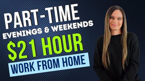 Part Time Evenings Weekends Healthcare Work From Home Job No Degree Needed Usa Only Youtube