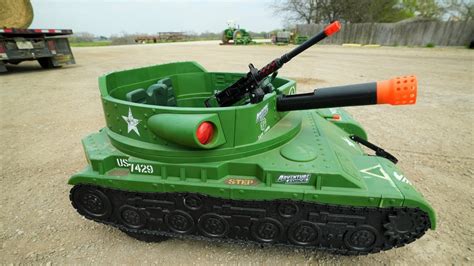 Power Wheels Tank Ride On Toy