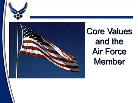 Core Values Air Force Tips - Web Printer Driver