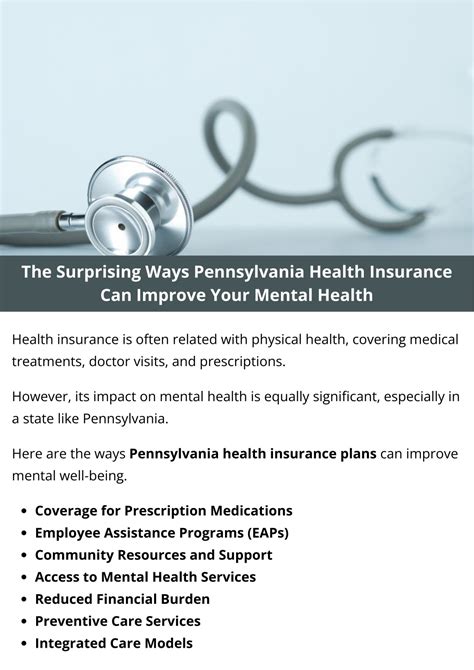 Ppt The Surprising Ways Pennsylvania Health Insurance Can Improve Your Mental Health