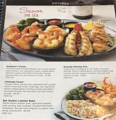 Red Lobster Tacoma Menu Prices Amp Restaurant Reviews Order Online Food Delivery Tripadvisor