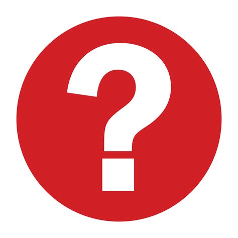 Red Question Mark Icon Free Red Question Mark Icons