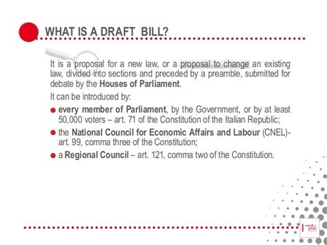 Revealing The Mysteries Of The Draft Bills